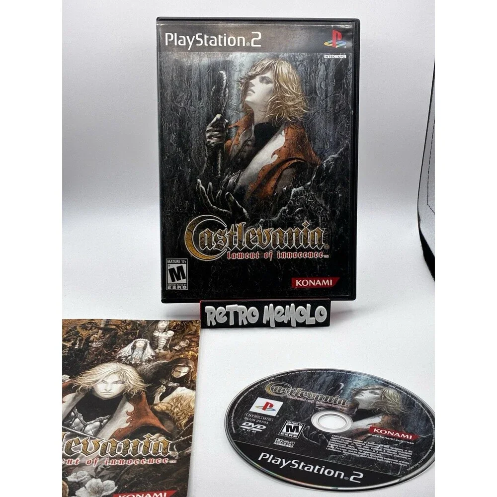 Castlevania Lament Of Innocence Sony PlayStation 2 PS2 Video Game CIB!